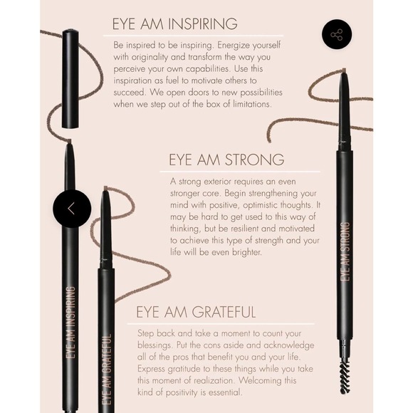 REALHER DARK BROWN DEFINER BROW PENCIL ‘EYE AM INSPIRING’ - Picture 8 of 8